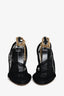 Bottega Veneta Black Mesh Chain Heels Size 38