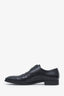 Santorini Black Leather Dress Shoes Size 8.5 Mens