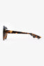 Christian Dior Tortoise Shell DiorAddict2 Geometric Sunglasses