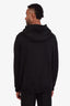 Burberry Black Cotton Zip-Up Hoodie Size XL Mens