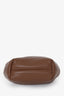 Weekend Max Mara Brown Leather 'Pasticcino' Small Kiss-Lock Crossbody Bag