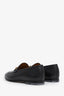 Gucci Black Leather Horsebit 'Jordaan' Loafers Size 38.5