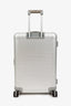 Gucci Aluminum GG Supreme Canvas Handle Cabin Suitcase