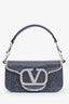 Valentino Metallic Beaded Crystal Embellished Small Locò Shoulder Bag