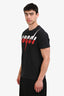 Gucci Blue/Red Logo Crew Neck T-Shirt Size XS Mens