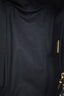 Prada Black Tweed Tela Tote With Pins