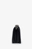 Pre-loved Chanel™ 2018-19 Black Chevron Leather Medium Boy Bag