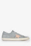 Golden Goose Light Blue Suede Super Star Double Foxing Sneakers Size 40
