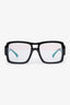 Pre-loved Chanel™ Eyewear Black Acetate 'Pilot Blue Light' Glasses