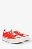 Ami Red Terry Cloth Low Top Ami 1980 Sneakers Size 40