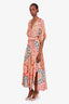 Ba&sh Multicolour Cotton Maxi Length Dress Size XS