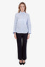 Helmut Lang Navy Blue Wool Straight Leg Pants Size 2