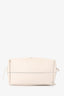 Weekend Max Mara White Leather Shoulder Bag With Pouch