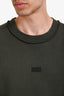 DSQUARED2 Dark Green Cotton Front Pocket Central Logo Sweatshirt Size XL Mens