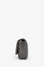 Pre-loved Chanel™ 2015-16 Grey Quilted Leather East West Crossbody Bag