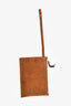 Strathberry Brown Suede Kite Hobo Bag