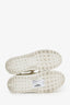 Valentino White Leather Rockstud Platform Sneaker Size 35