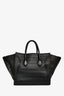 Celine Vintage Croc Embossed Luggage Phantom Tote