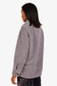 Samsøe Samsøe Grey Sharkskin Aylina Jacket Size XS