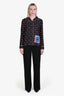 Frame Black Relaxed Trousers Size 6