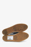 Pre-loved Chanel™ Blue Terry Cloth Interlocking CC Logo Espadrilles Size 37