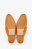 Hermès Tan Suede Sherpa 'Oz' Mules Size 38