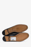 Gucci Black Leather Jordaan Loafers Size 38.5
