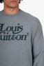 Louis Vuitton x Nigo 2020 Grey Logo Printed Sweatshirt Size XS Mens