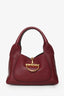 Gucci 2025 Red Leather Softbit Horsebit Small Shoulder Bag