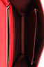 Christian Dior 2016 Red Grained Leather Small 'Diorama' Flap Bag