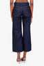 Reformation Dark Blue 'Cary' Low Rise Jeans Petite Size 24