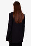 Haider Ackermann Black Wool V-Neck Blazer Size 36