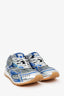 Bottega Veneta Blue/Silver 'Orbit' Sneakers Size 41