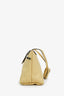 Longchamp Yellow Leather Le Pliage Crossbody Bag
