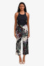 Pleats Please Multicoloured Floral Pleated Pants Size M