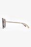 Versace Brown Lens Shield Sunglasses