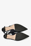 Miu Miu Dark Blue Denim Pointed Slingback Heels Size 38