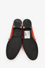 Gucci Burnt Orange Patent Leather Horsebit Loafers Size 38.5