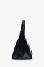 Hermès 2002 Black Box Leather Birkin 35 GHW