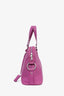 Saint Laurent Pink Leather Muse Top Handle Bag
