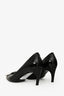 Roger Vivier Black Patent Belle Trompette Heels Size 35.5