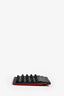 Christian Louboutin Black Leather Spike 'M Kios' Cardholder