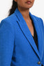 L'Agence Blue Single Breasted Blazer Size 2