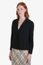 Max Mara Vintage Black Wool Blend Blazer Size 12