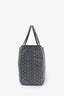 Goyard Grey Goyardine Canvas St. Louis PM Tote with Pouch