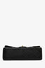 Pre-loved Chanel™ 2015 16 Black Quilted Lambskin Classic Jumbo Double Flap GHW