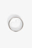 Hermès 18K White Gold 'Ariane' Band Ring Size 53
