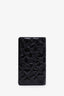 Pre-loved Chanel™ Black Patent Quilted Symbol of Charms Wallet