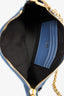 Fendi Light Blue Denim FF 'Tube Pouch' on Chain with Strap