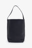 The Row Navy Grained Calfskin Large NS Park Tote Bag